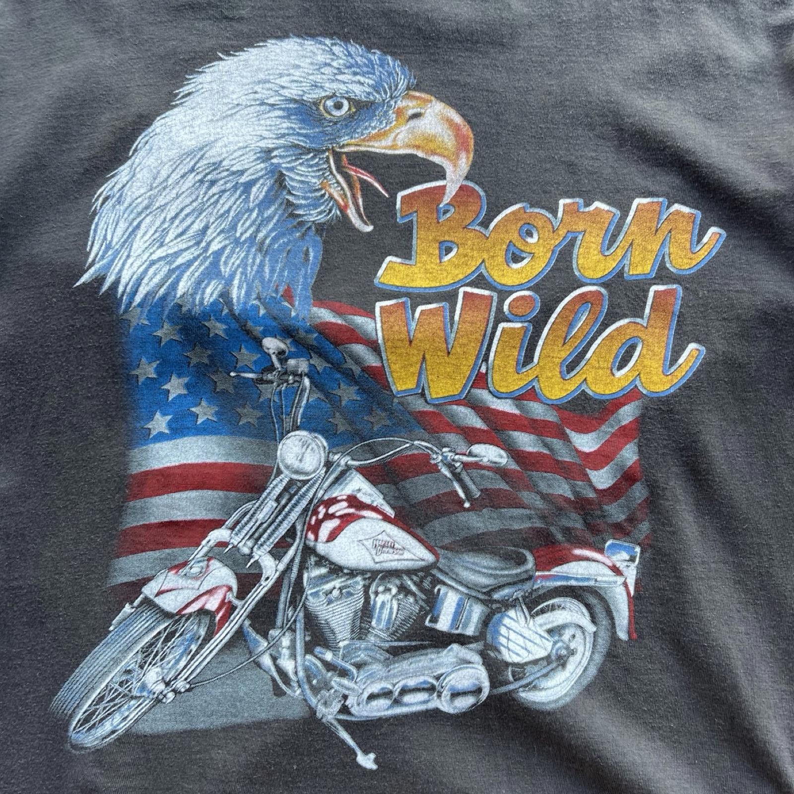 Harley Davidson 90s Harley Davidson Vintage Rare Size US XL / EU 56 / 4 - 3 Thumbnail