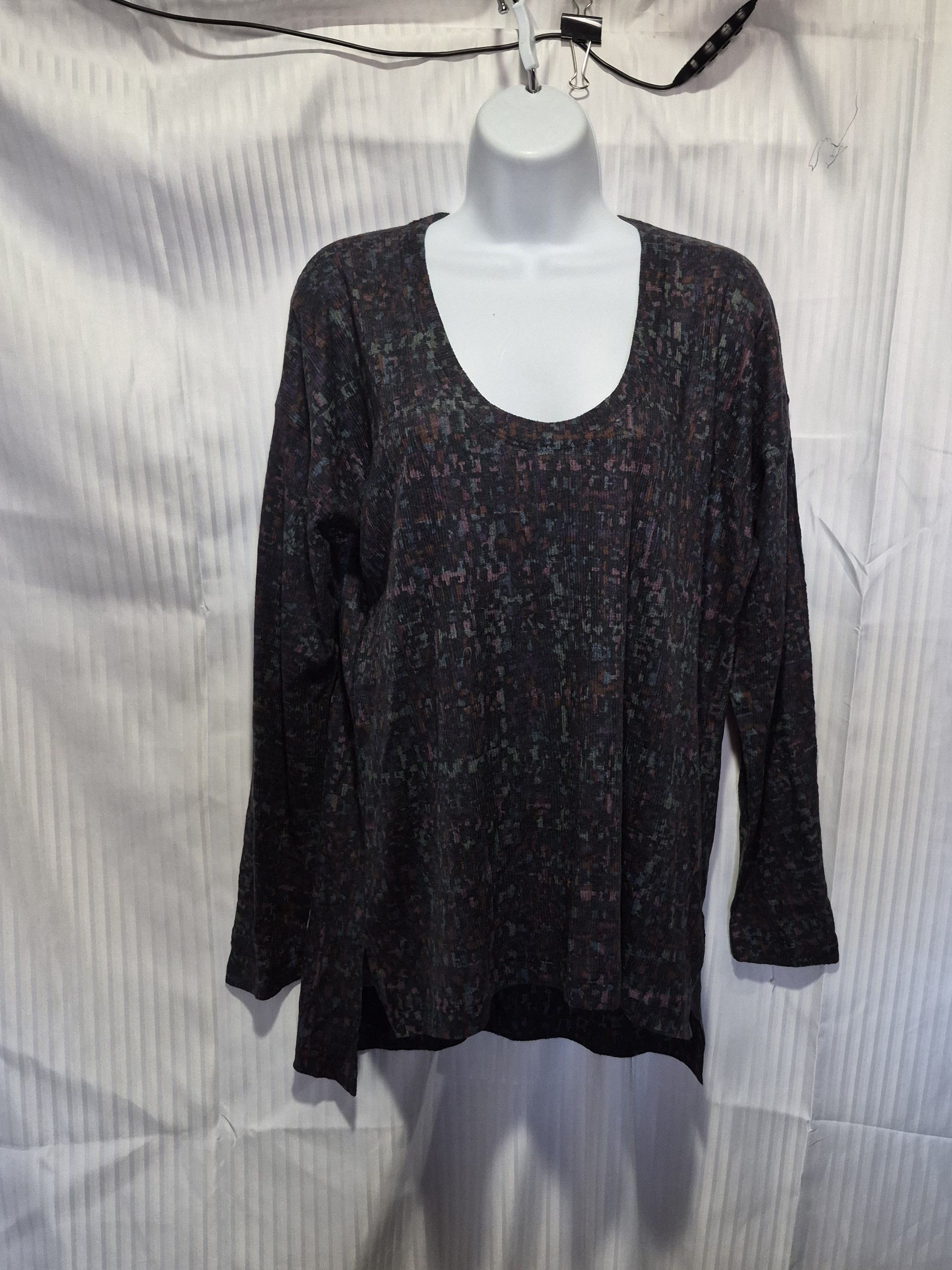 Other Nally Millie Medium Dark Multi-Print Scoop Long Sleeve NWT Size M / US 6-8 / IT 42-44 - 1 Thumbnail