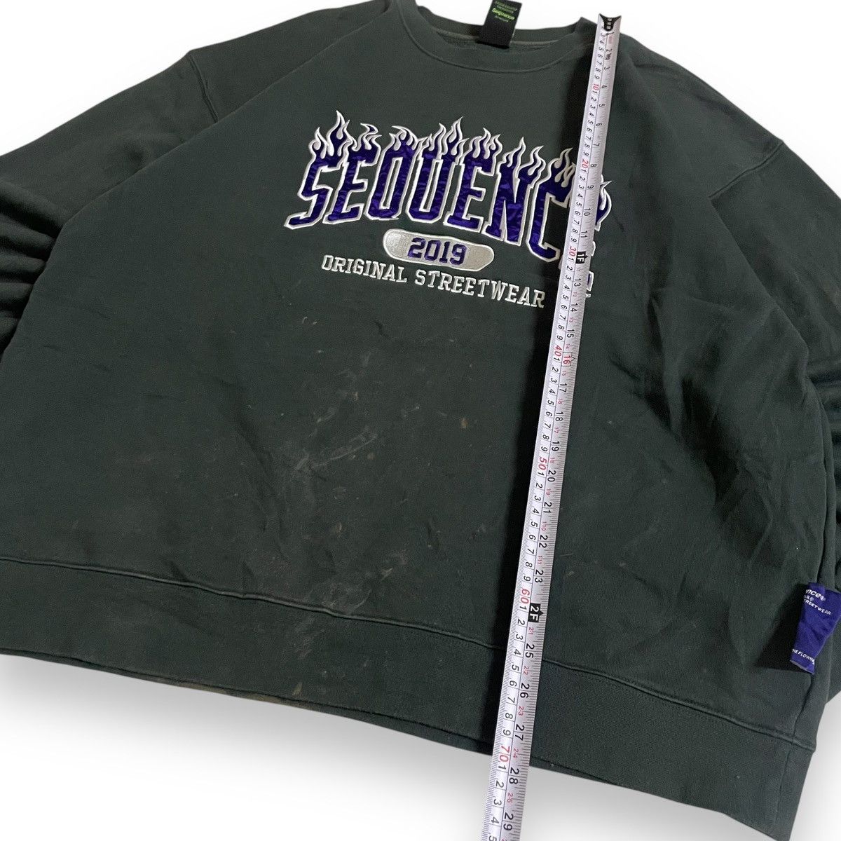 Tribal Streetwear Sequence Flames Originally Streetwear SQNC Size US XL / EU 56 / 4 - 11 Thumbnail