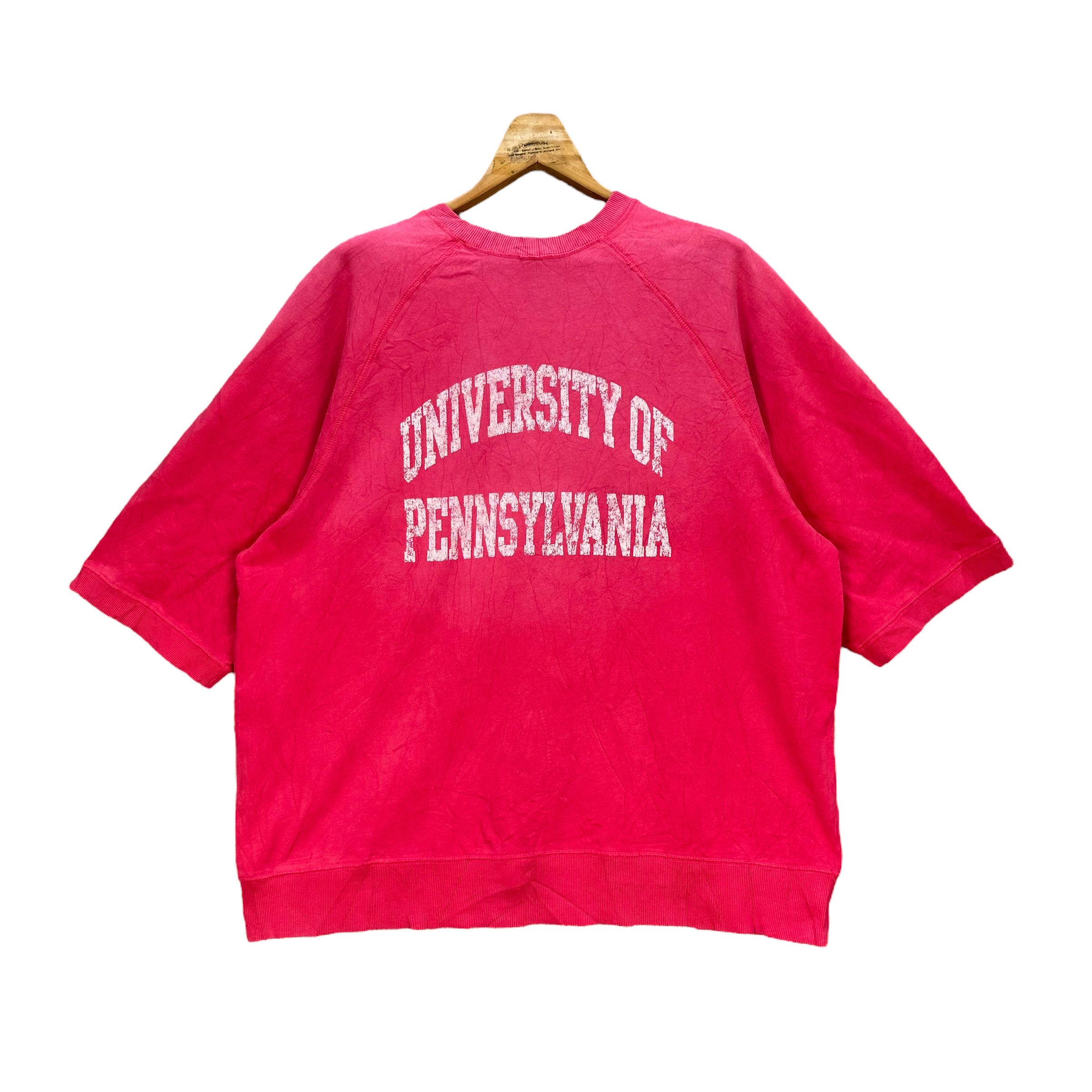 Vintage UNIVERSITY OF PENNSYLVANIA SHORT SLEEVE SWEATER #8421-008 Size US M / EU 48-50 / 2 - 1 Thumbnail