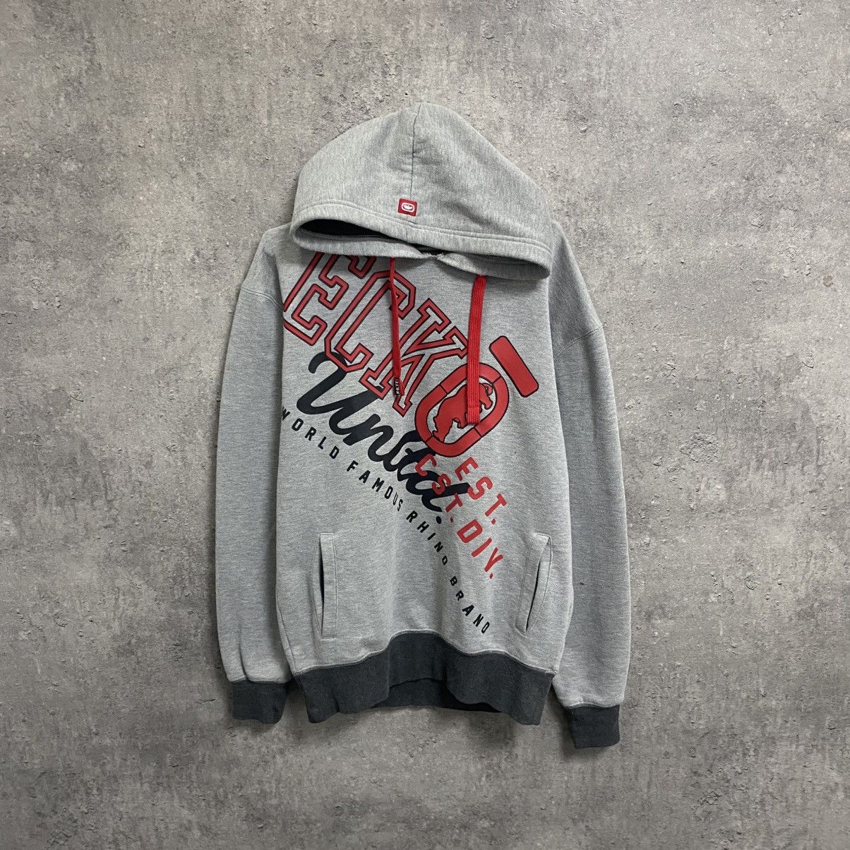 Ecko Unltd. Vintage Ecko Unltd Hoodie Big Logo Rap Hip Hop Y2k Size US S / EU 44-46 / 1 - 1 Thumbnail