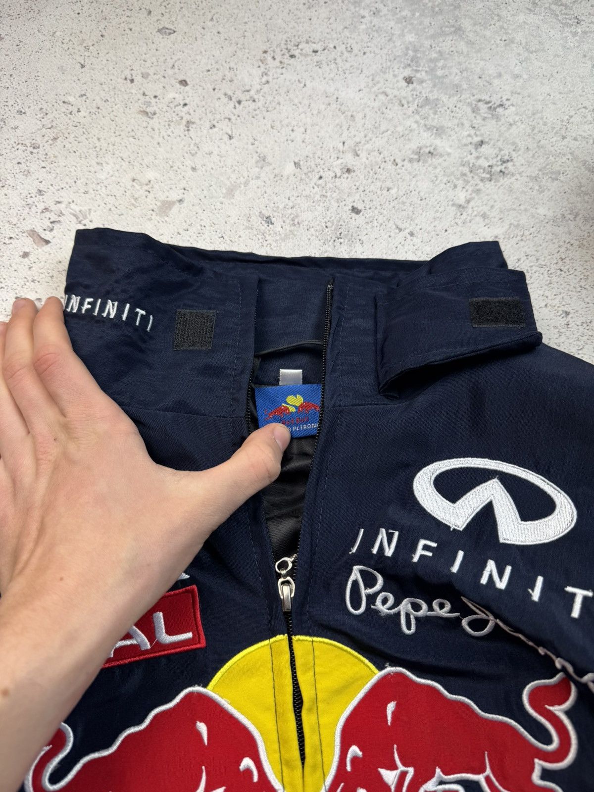 Red Bull × Vintage Infiniti Red Bull Vintage Racing Jacket Og Hype Y2k Rare Size US XL / EU 56 / 4 - 11 Thumbnail