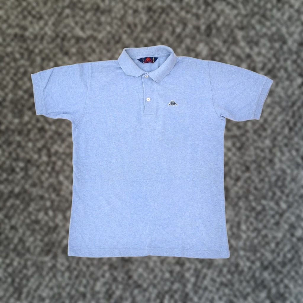 Kappa ROBE DI KAPPA Mens Polo Shirt Small Blue Cotton Size US S / EU 44-46 / 1 - 1 Thumbnail