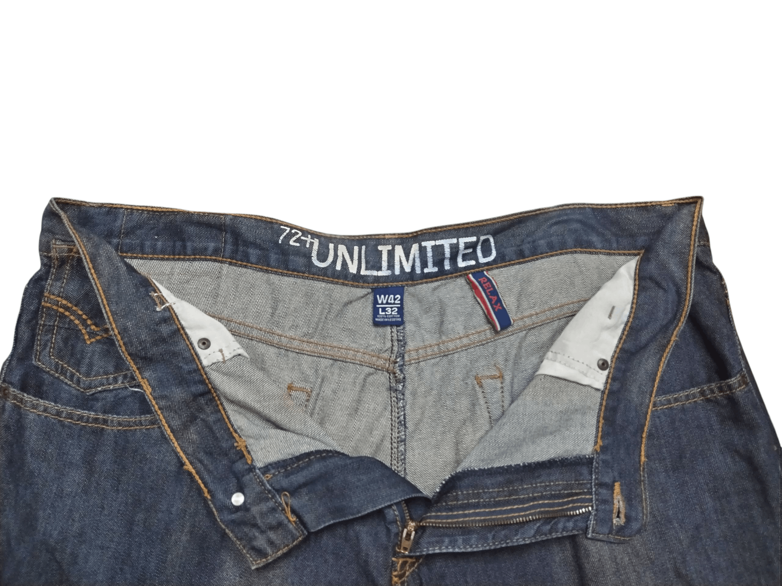 Ecko Unltd. Big size Ecko unltd Baggy Jeans nice design straight loose Size US 42 / EU 58 - 8 Thumbnail