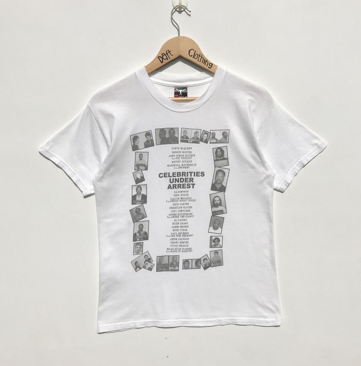 Vintage Vintage Celebrities Under Arrest Shirt Size US S / EU 44-46 / 1 - 1 Thumbnail