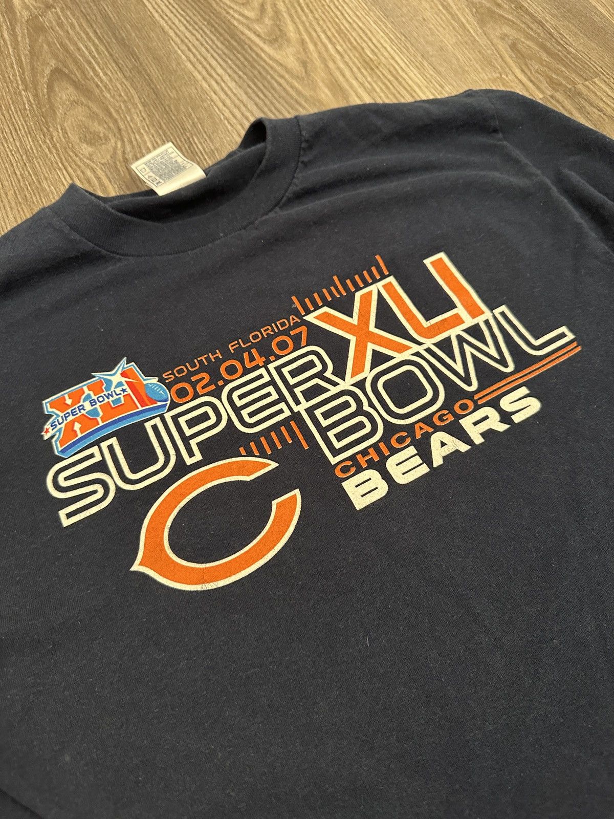 Vintage Vintage Chicago Bears Superbowl 41 Long Sleeve Size US M / EU 48-50 / 2 - 3 Thumbnail