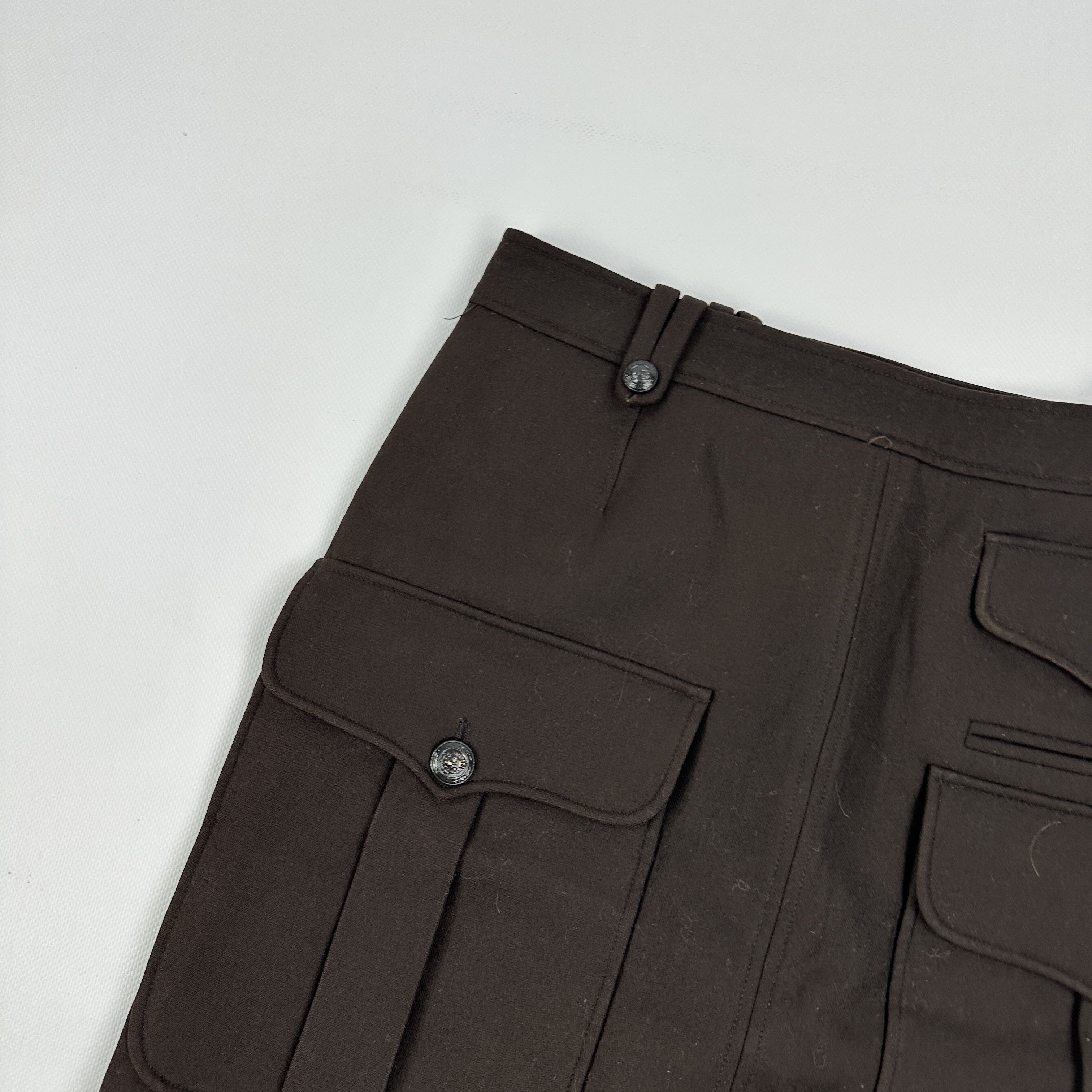 Balenciaga Gonna Balenciaga Lana – 42 IT Size 28" / US 6 / IT 42 - 2 Thumbnail