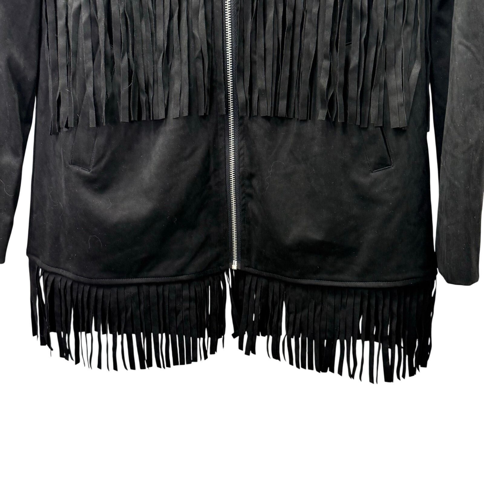 Other Debbie Denmon X Curation Fringe Jacket sz S NEW #G734 Size S / US 4 / IT 40 - 6 Thumbnail