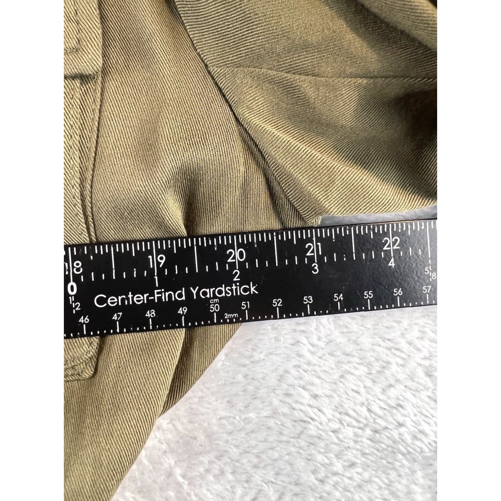 Olive Hayden Shirt Womens S Olive Embroidered Boho Cargo Jacket Size S / US 4 / IT 40 - 6 Thumbnail