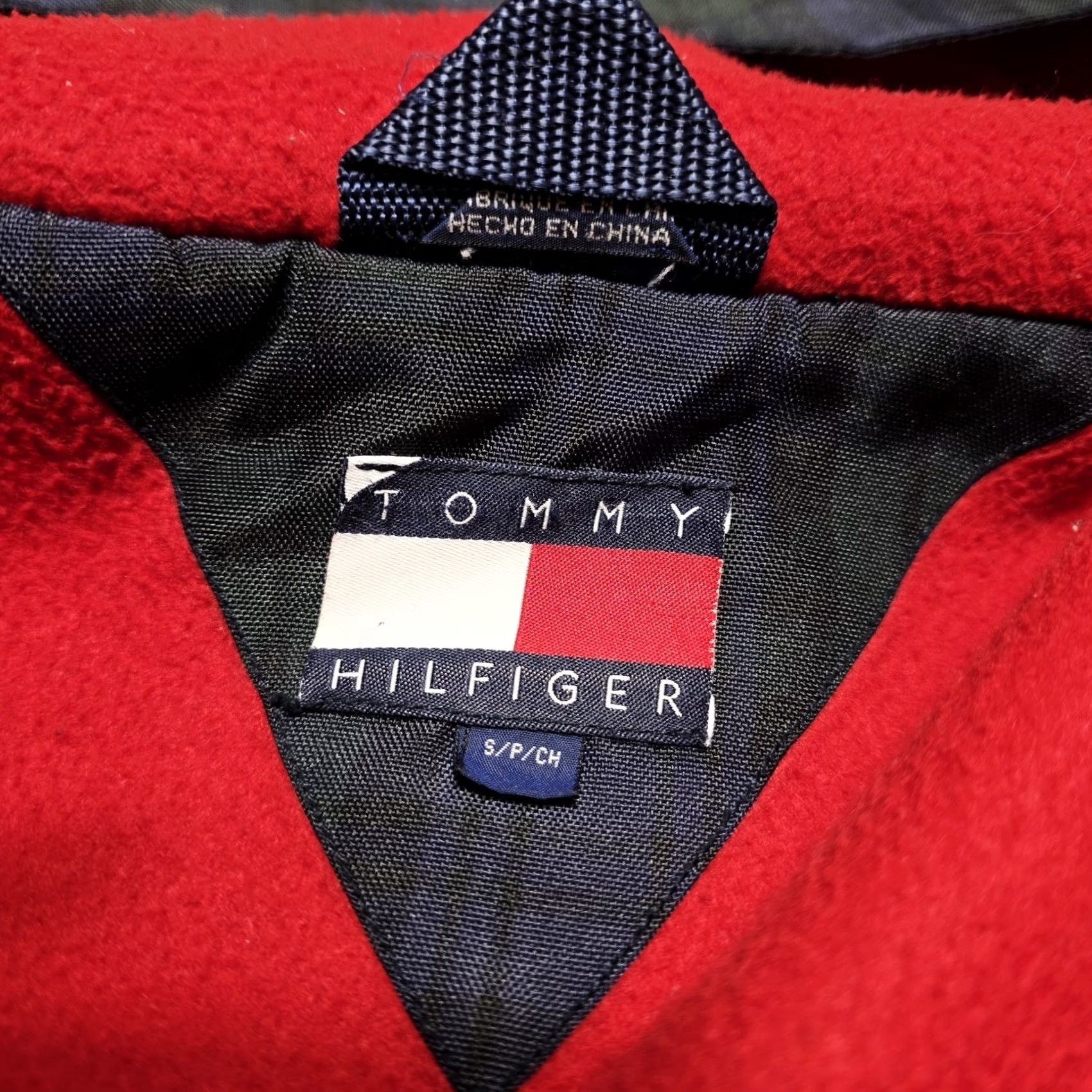Tommy Hilfiger VINTAGE Tommy Hilfiger Parka Jacket Full Zip Hooded Plaid Blue Green Small 90s Mens Size US S / EU 44-46 / 1 - 7 Thumbnail