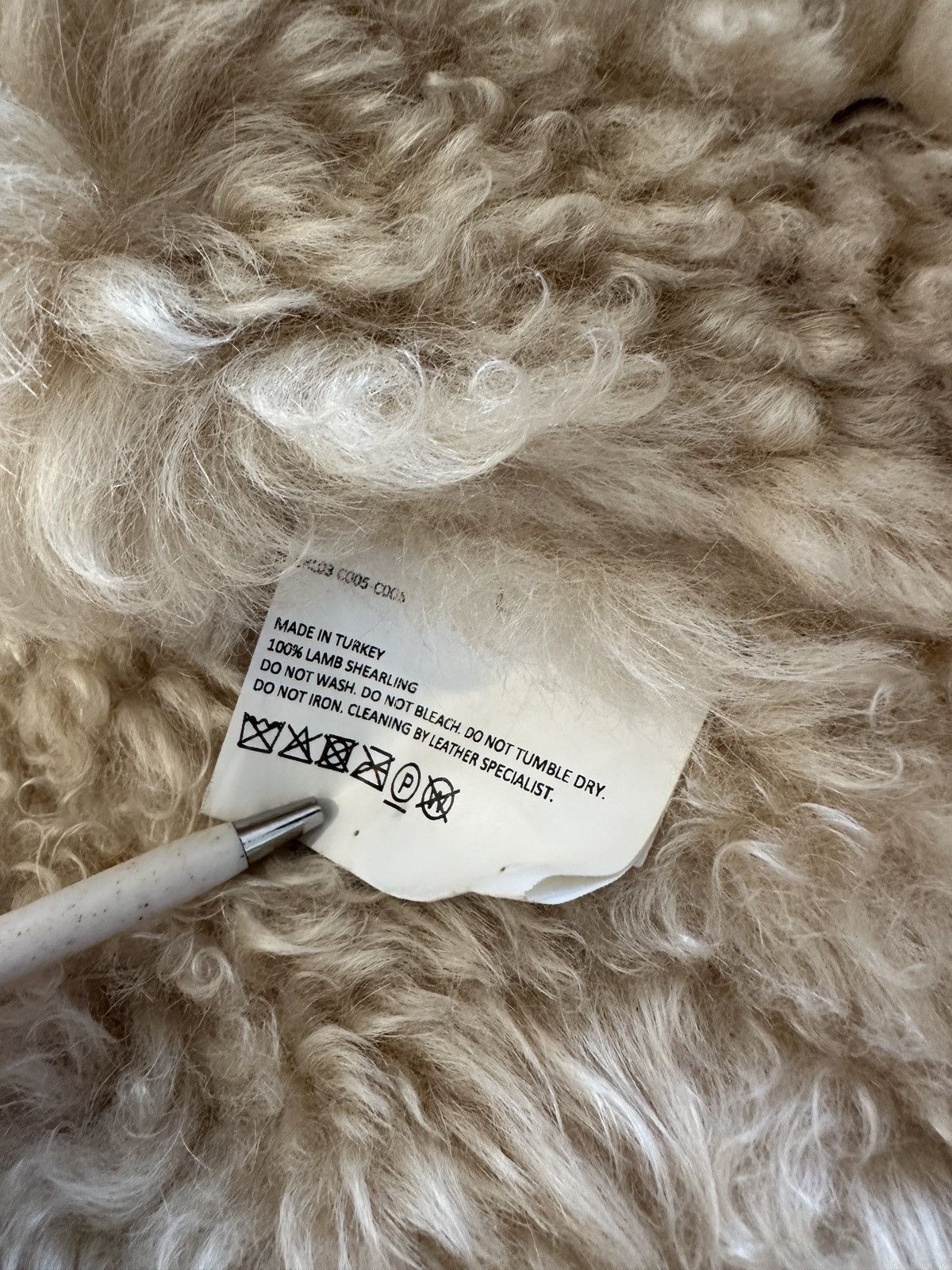 ERL ERL Shearling Jacket Fall 2021 Size US L / EU 52-54 / 3 - 7 Thumbnail