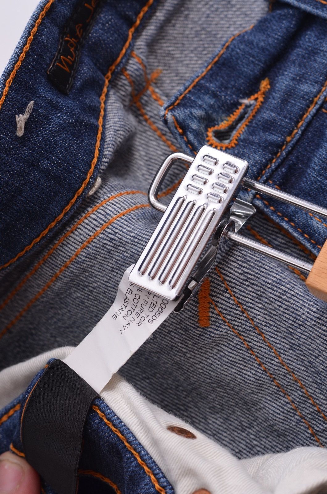 Nudie Jeans Nudie Jeans Tilted Tor Pure navy fits w32 denim jeans Size US 34 / EU 50 - 6 Thumbnail