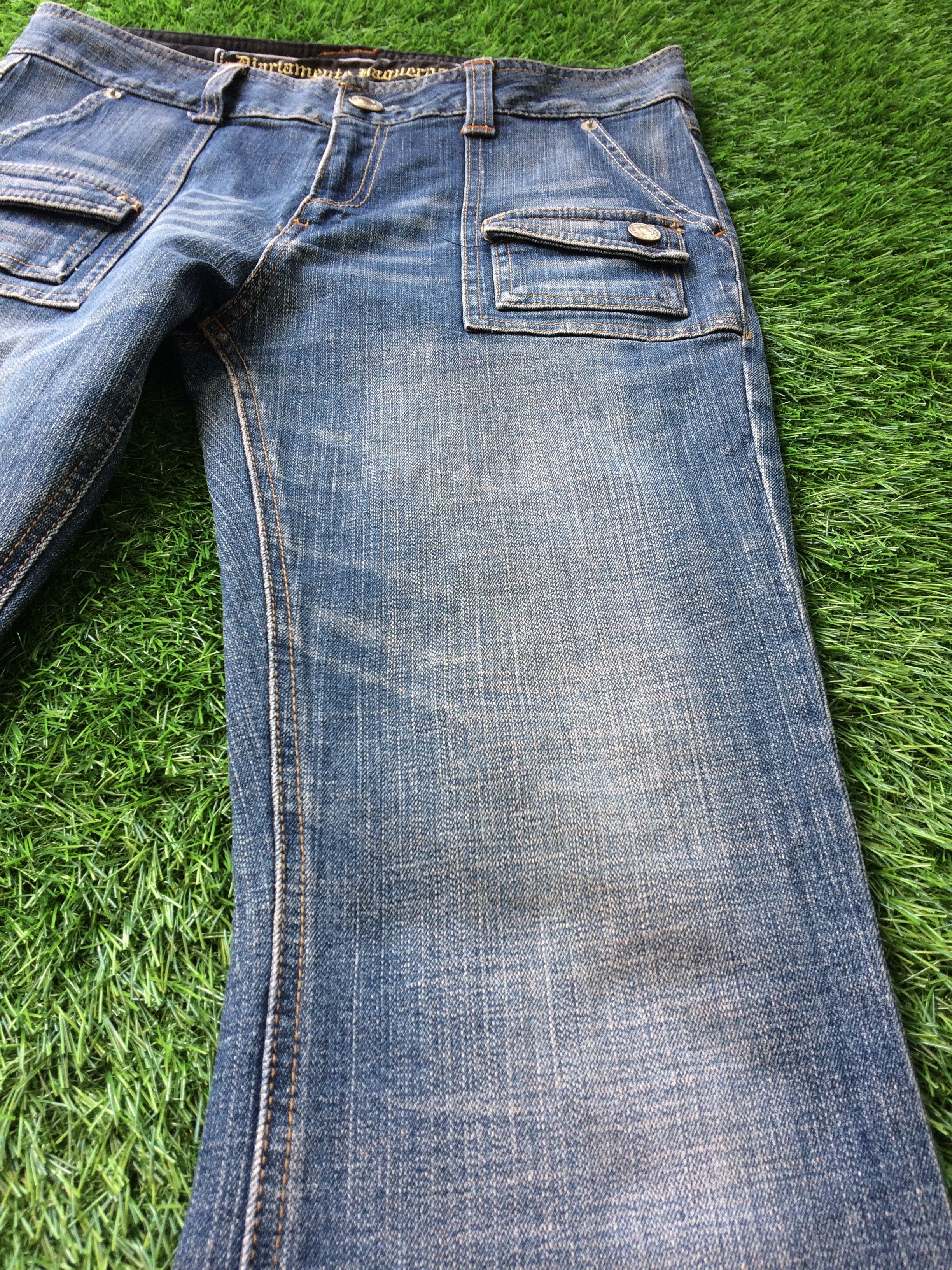 Japanese Brand × Jean Japanese Harajuku Wide Leg Flared Jeans D-769 Size US 28 / EU 44 - 7 Thumbnail