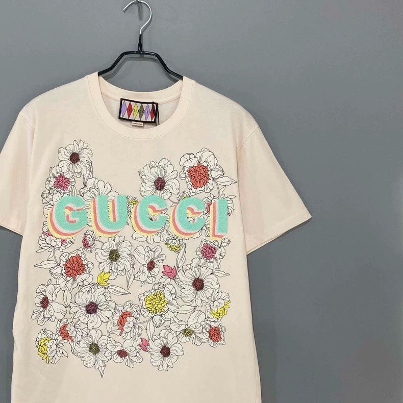 Gucci Gucci Floral embroidery logo short sleeves 2506-Nextarrow Size XS / US 0-2 / IT 36-38 - 2 Thumbnail