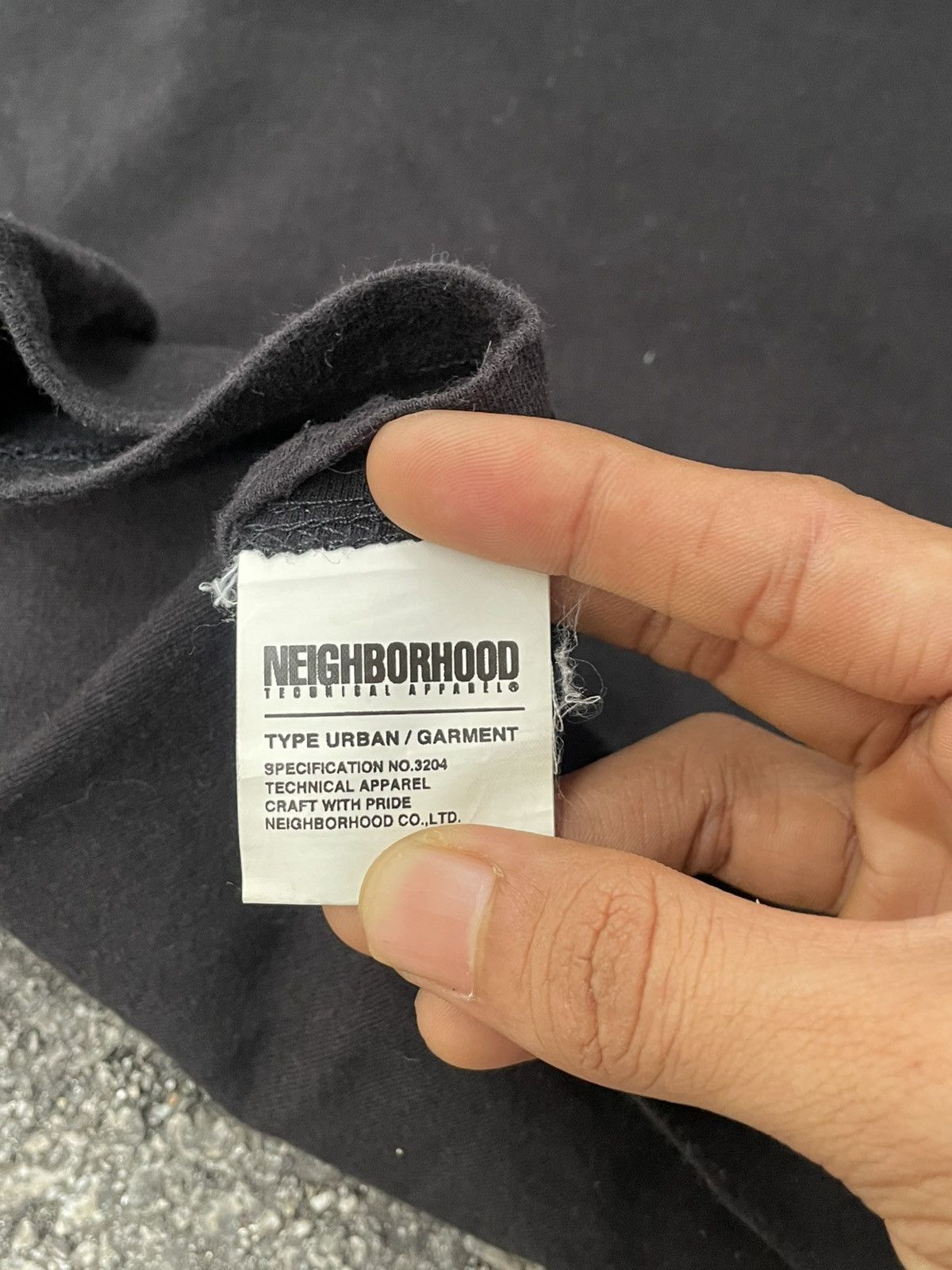 Neighborhood V Neck Plain Tee Size US M / EU 48-50 / 2 - 5 Thumbnail
