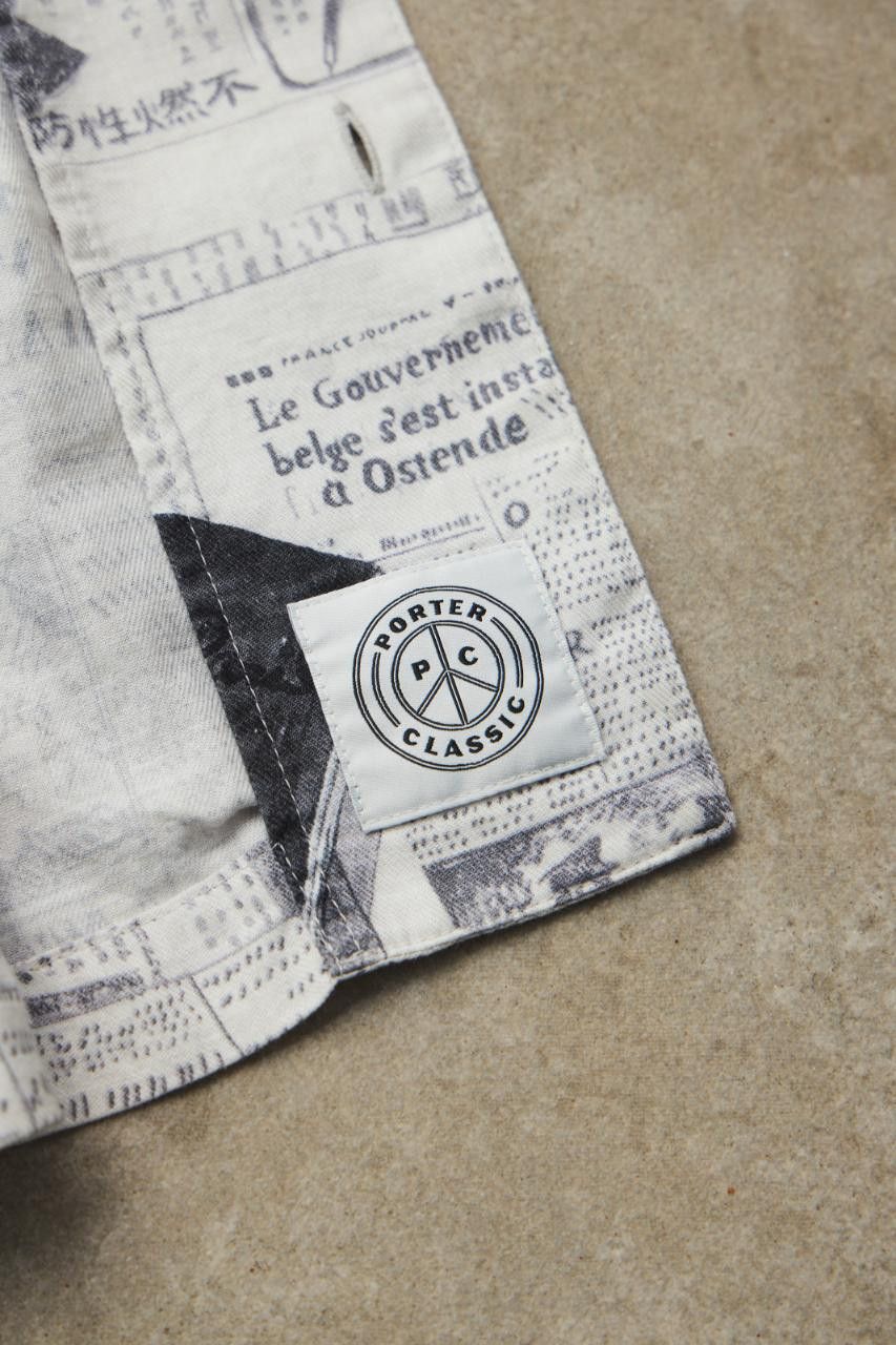 Porter Classic Porter Classic MONSIEUR KURATA COTTON LINEN SHIRT Size US M / EU 48-50 / 2 - 6 Thumbnail