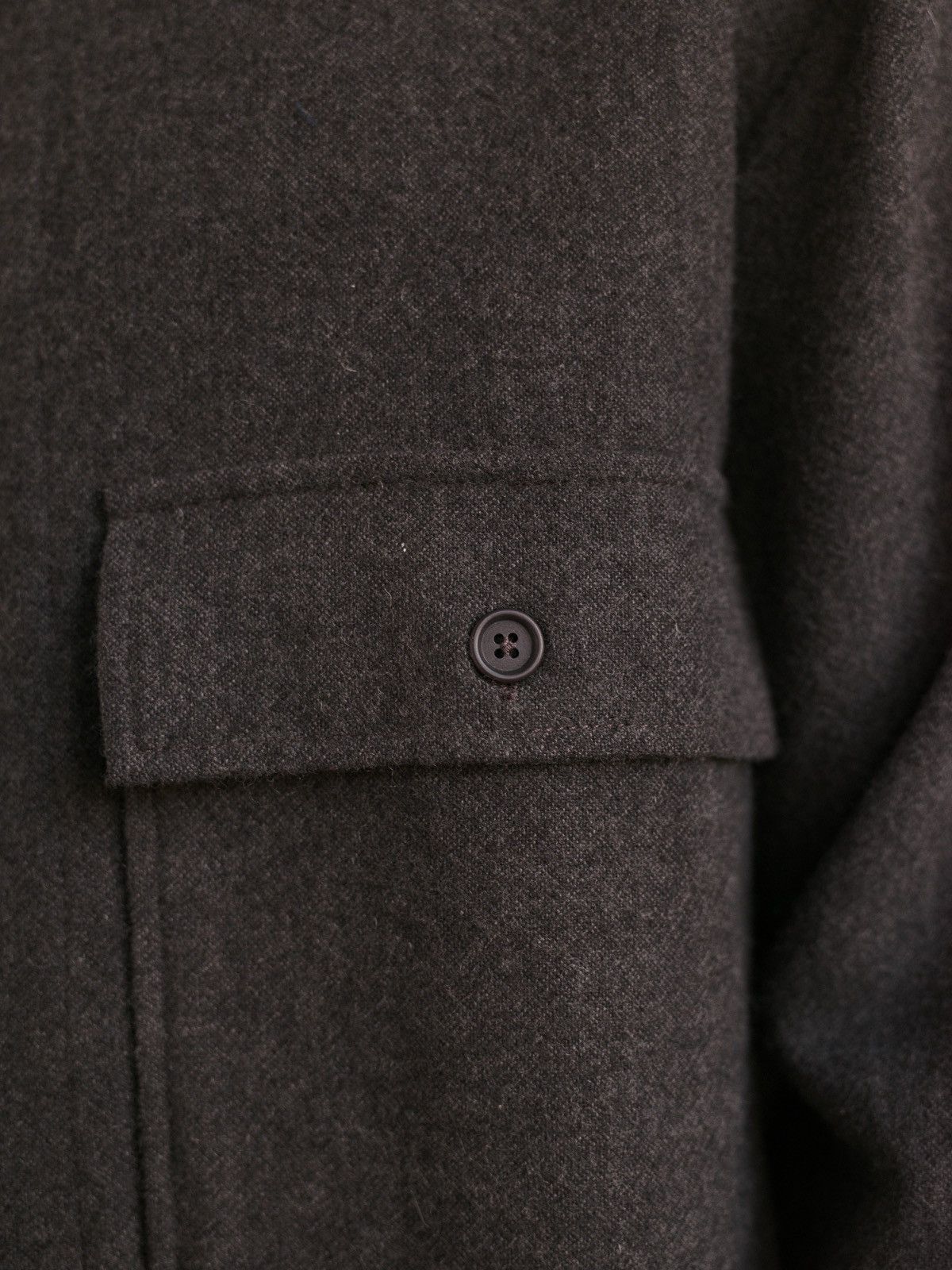 Evan Kinori Evan Kinori Big Shirt - Brushed Cashmere / Cotton Size M Size US M / EU 48-50 / 2 - 6 Thumbnail