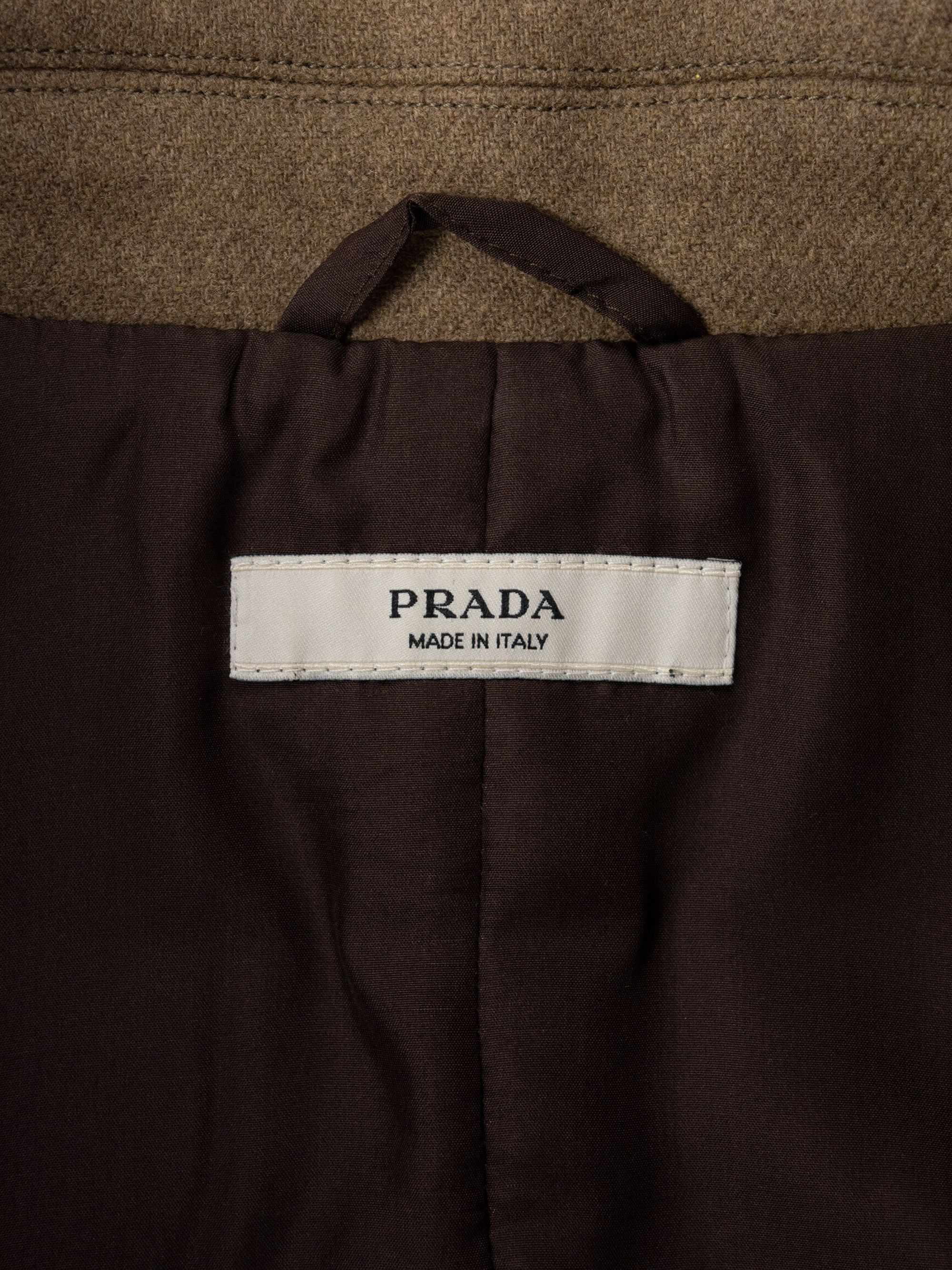 Prada Prada - A/W 2001 - short wool jacket Size US S / EU 44-46 / 1 - 9 Thumbnail
