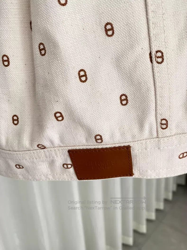 Hermes Hermes Pig Nose All-over Printed Denim Jacket Size XS / US 0-2 / IT 36-38 - 2 Thumbnail