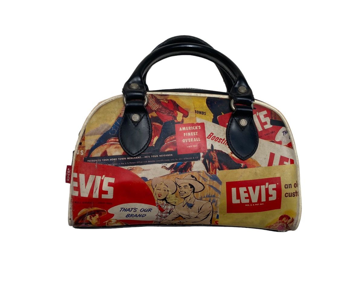 Levi's Vintage Brand Levi’s Saddleman Fullprint Handbag 2000s Size ONE SIZE - 2 Thumbnail