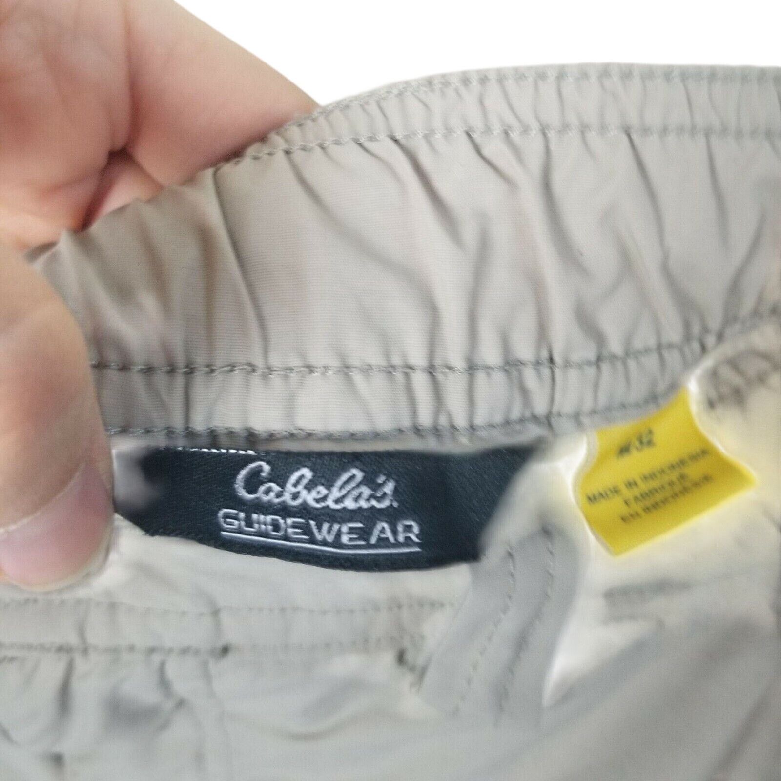 Cabelas Cabelas Mens Nylon Cargo Hiking Shorts 32 Gorpcore Outdoor Size US 32 / EU 48 - 3 Thumbnail
