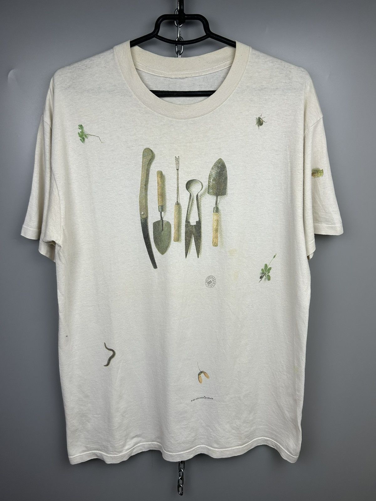 Vintage Vintage 90s rel.e.vant products art t shirt Size US XL / EU 56 / 4 - 2 Thumbnail