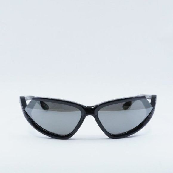 Balenciaga NEW BALENCIAGA BB0289S 001 BLACK SILVER SUNGLASSES | Grailed