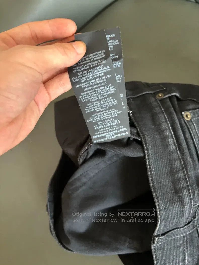 Saint Laurent Paris Saint Laurent Paris Jeans Size US 32 / EU 48 - 9 Thumbnail