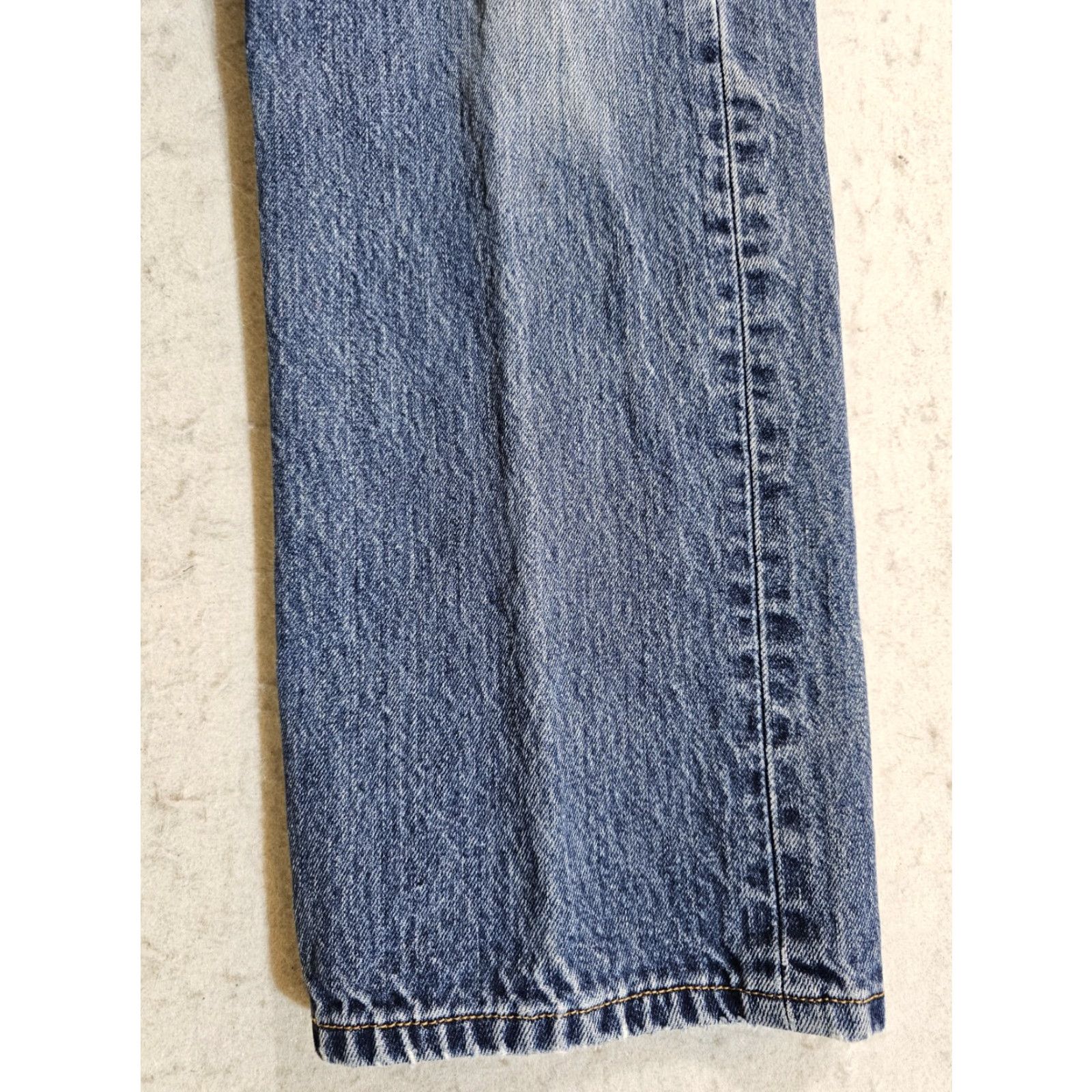 Levi's VINTAGE Levi’s 501 XX Jeans, Denim, Button Fly, Red Tag, Mens Sz 36X30, Blue, 90s, USA, Regular Fit Size US 36 / EU 52 - 7 Thumbnail