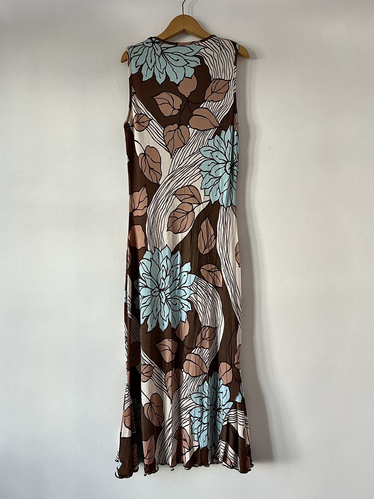 Morgan De Toi Vintage Morgan De Toi Floral Print Maxi Bodycon Dress Size M / US 6-8 / IT 42-44 - 6 Thumbnail