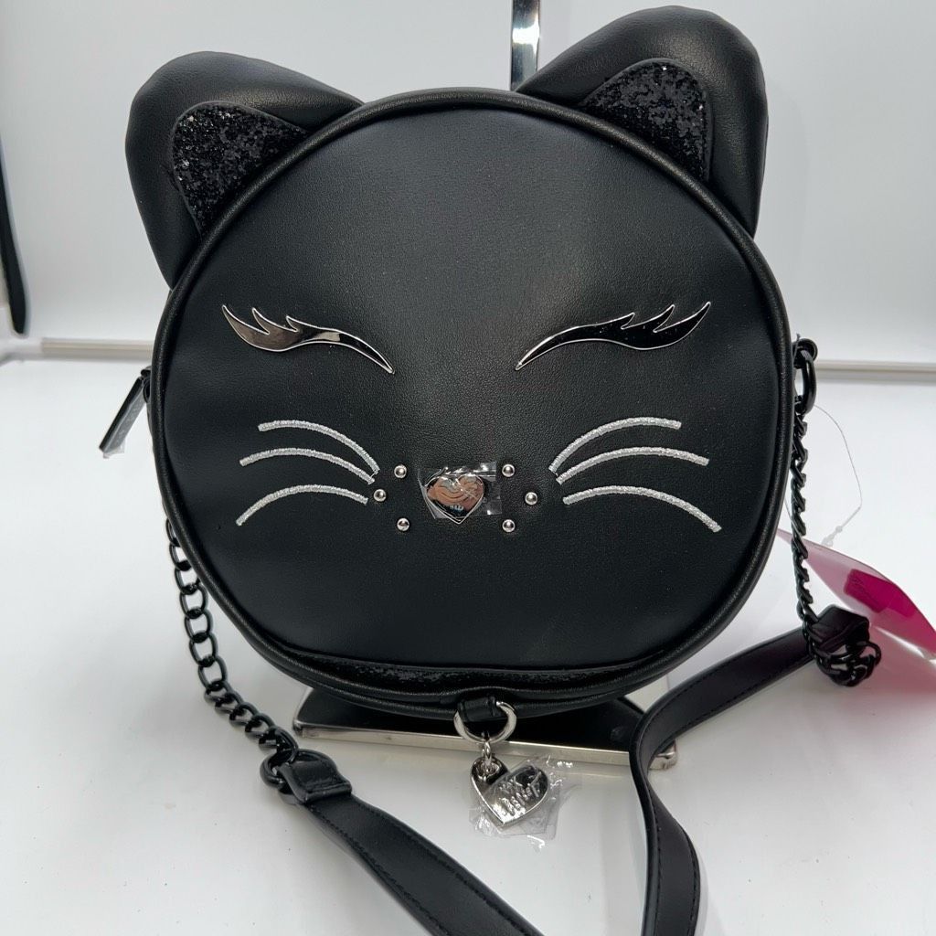 Betsey Johnson Betsey Johnson Black Cat Crossbody Bag Size ONE SIZE - 1 Thumbnail