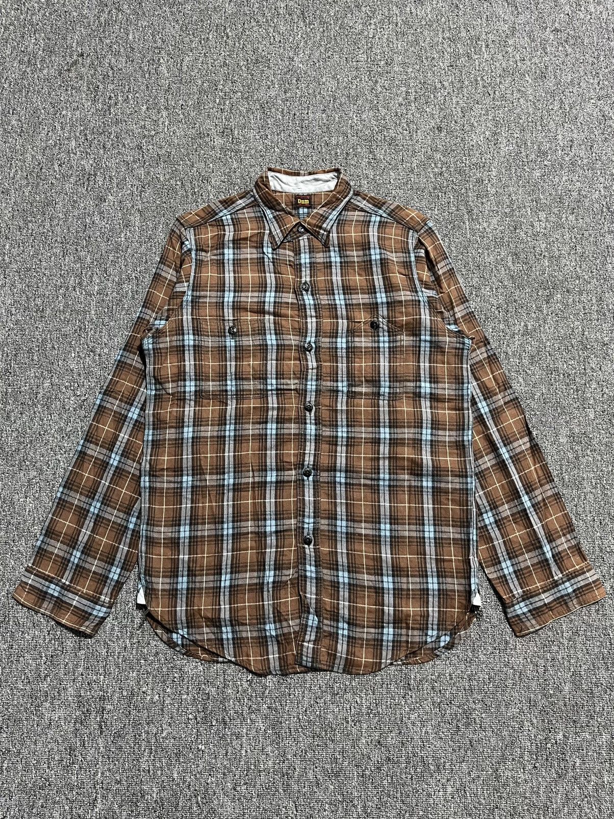 Iron Heart denime japan flannel shirt Size US M / EU 48-50 / 2 - 2 Thumbnail