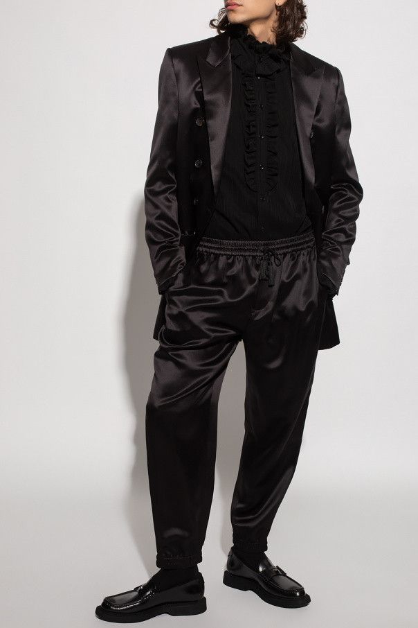 Saint Laurent Paris oc11z0524 Silk Shirts in Black Size US M / EU 48-50 / 2 - 3 Thumbnail