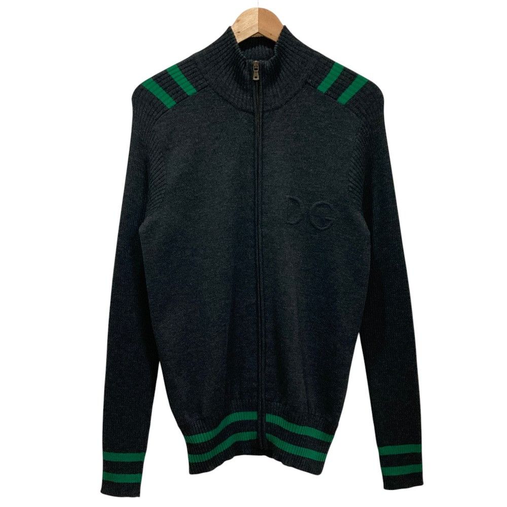 Dolce & Gabbana Dolce & Gabbana Dolce&Gabbana DG Logo Knit Jacket Textile Outerwear DUTY FREE for USA Size ONE SIZE - 1 Thumbnail