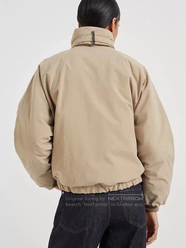 Brunello Cucinelli Brunello Cucinelli Beige Jacket. Size US M / EU 48-50 / 2 - 2 Thumbnail