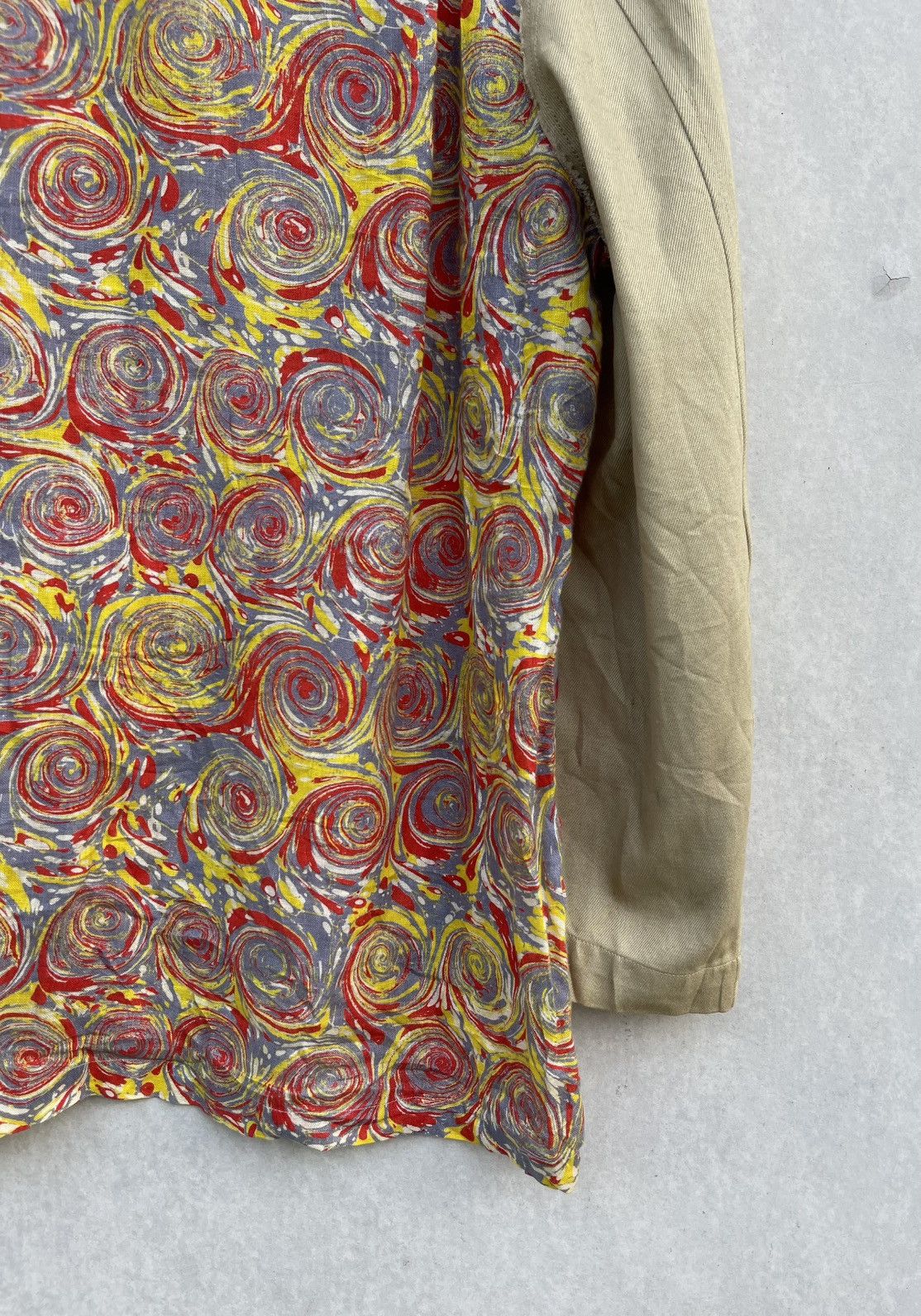 Comme des Garcons SHIRT 🔥 S/S 2015 COMME des GARCONS "FUCKING YOUNG" HYBRID SHIRT Size US M / EU 48-50 / 2 - 15 Thumbnail