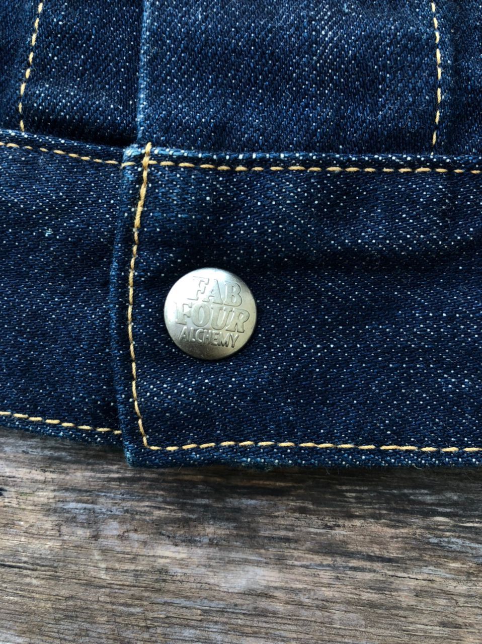 Alchemist Vintage Skull Jeans by Alchemist Reversible Denim Jacket Size US S / EU 44-46 / 1 - 10 Thumbnail