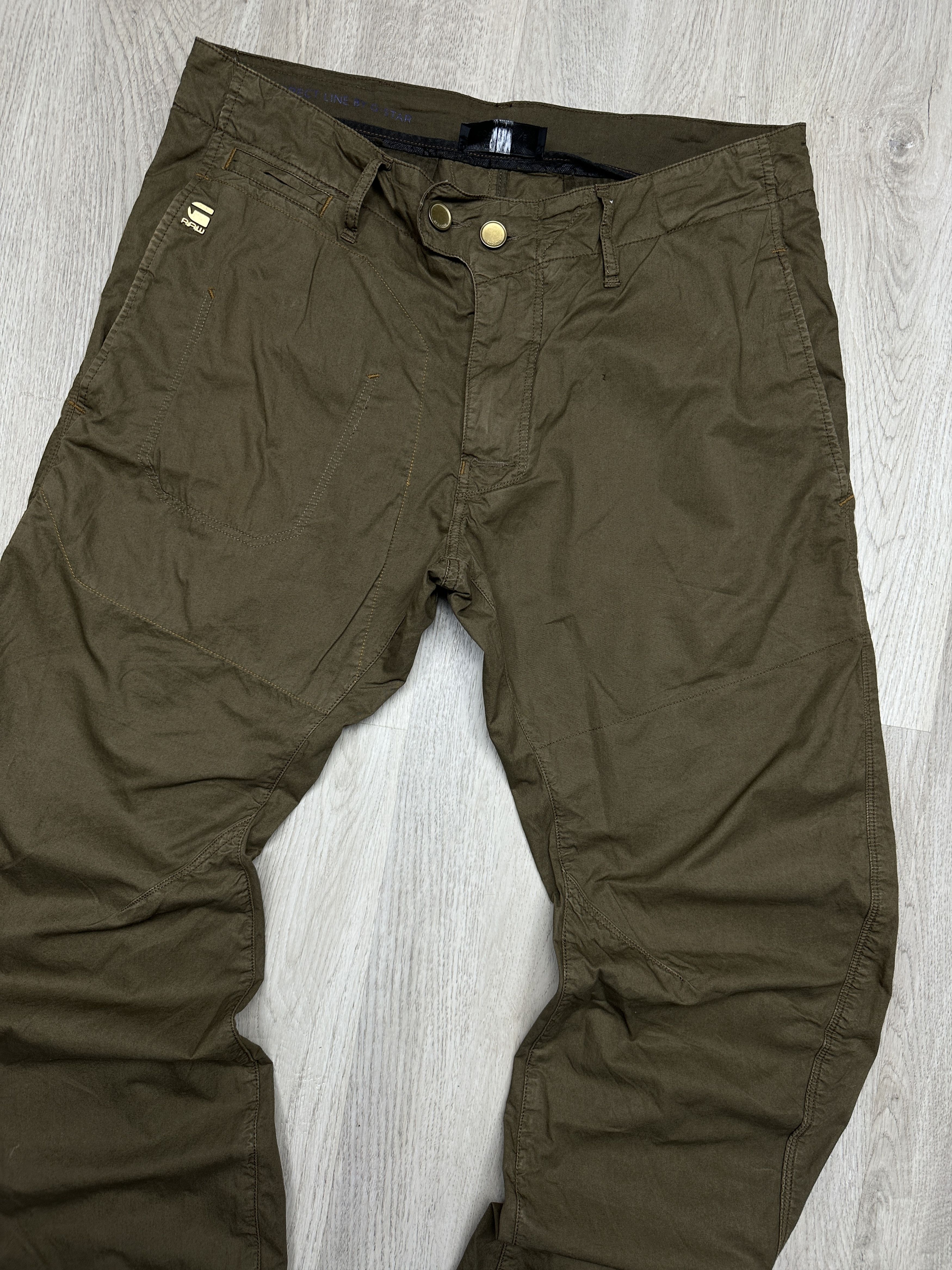 G-Star G Star Raw Mens New Omega Arc Chino Tapered Pants Size US 34 / EU 50 - 2 Thumbnail