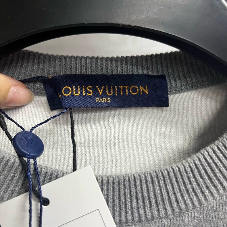 Louis Vuitton Louis Vuitton Grey Gradient Sweater Size US S / EU 44-46 / 1 - 2 Thumbnail