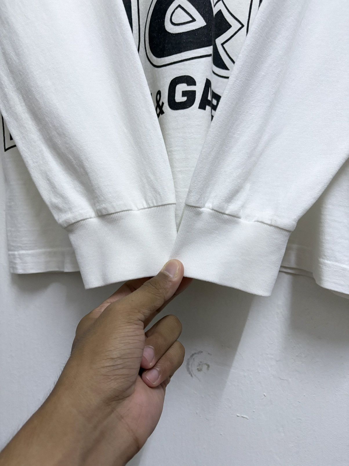 Dolce & Gabbana Vintage 90’s Luxury Dolce Gabbana D&G L/S T-Shirt Size US L / EU 52-54 / 3 - 6 Thumbnail