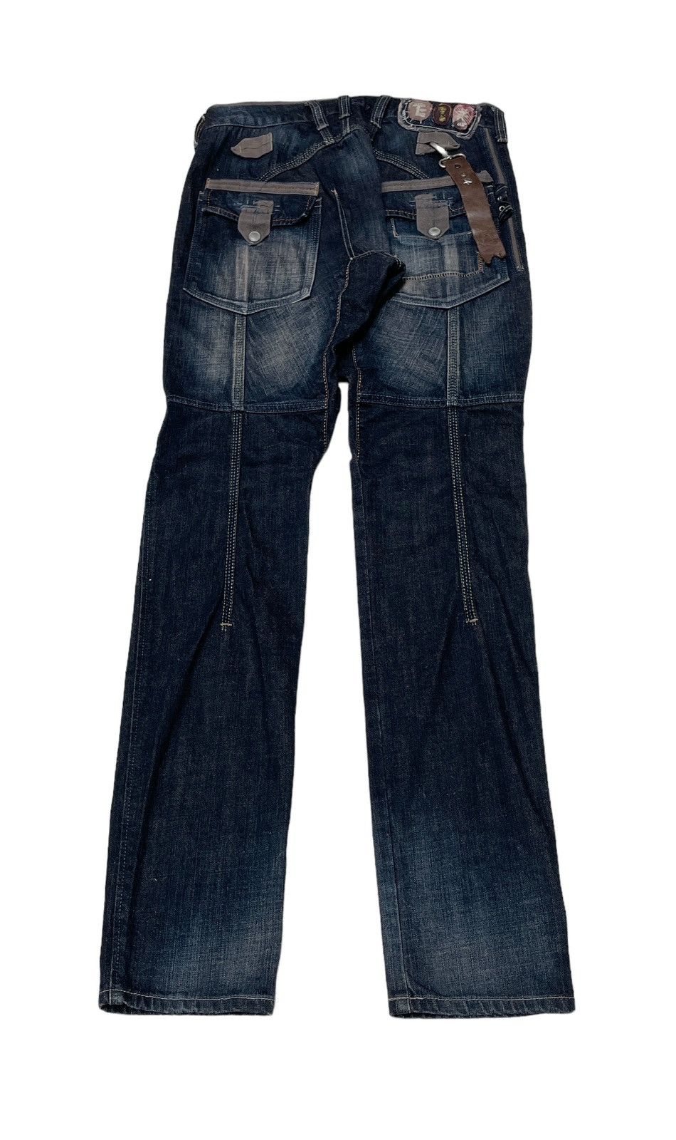 Marithe + Francois Girbaud Vintage Brand Marithe Francois Girbaud Tactical Jeans 1990s Size US 31 - 2 Thumbnail