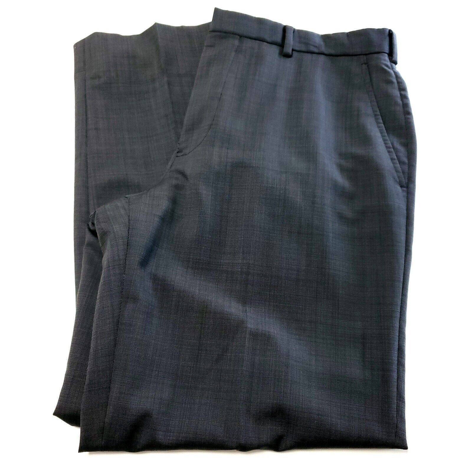 Brooks Brothers Brooks Brothers Fitzgerald Wool Mohair Dress Pants 34/29 Gra Size 34R - 1 Thumbnail