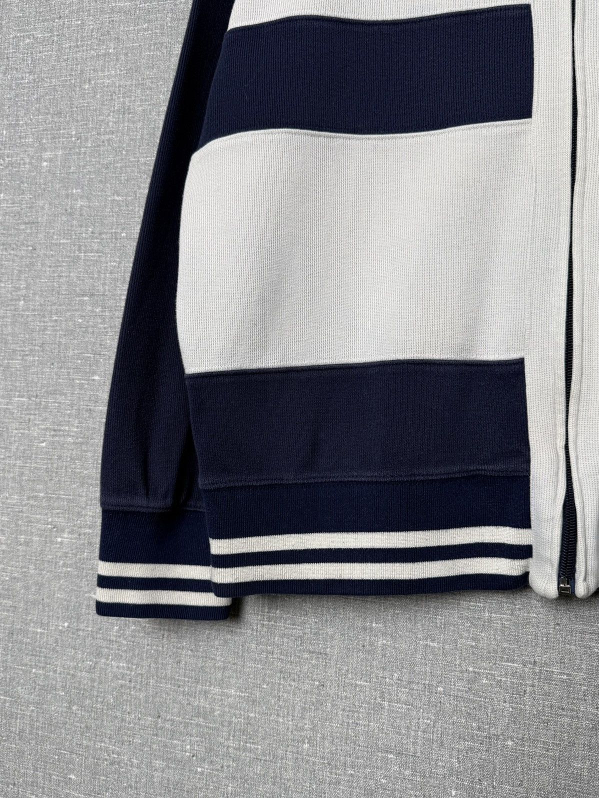 Yves Saint Laurent Vintage Yves Saint Laurent Zip Up Sweater Large YSL Logo Size US L / EU 52-54 / 3 - 10 Thumbnail