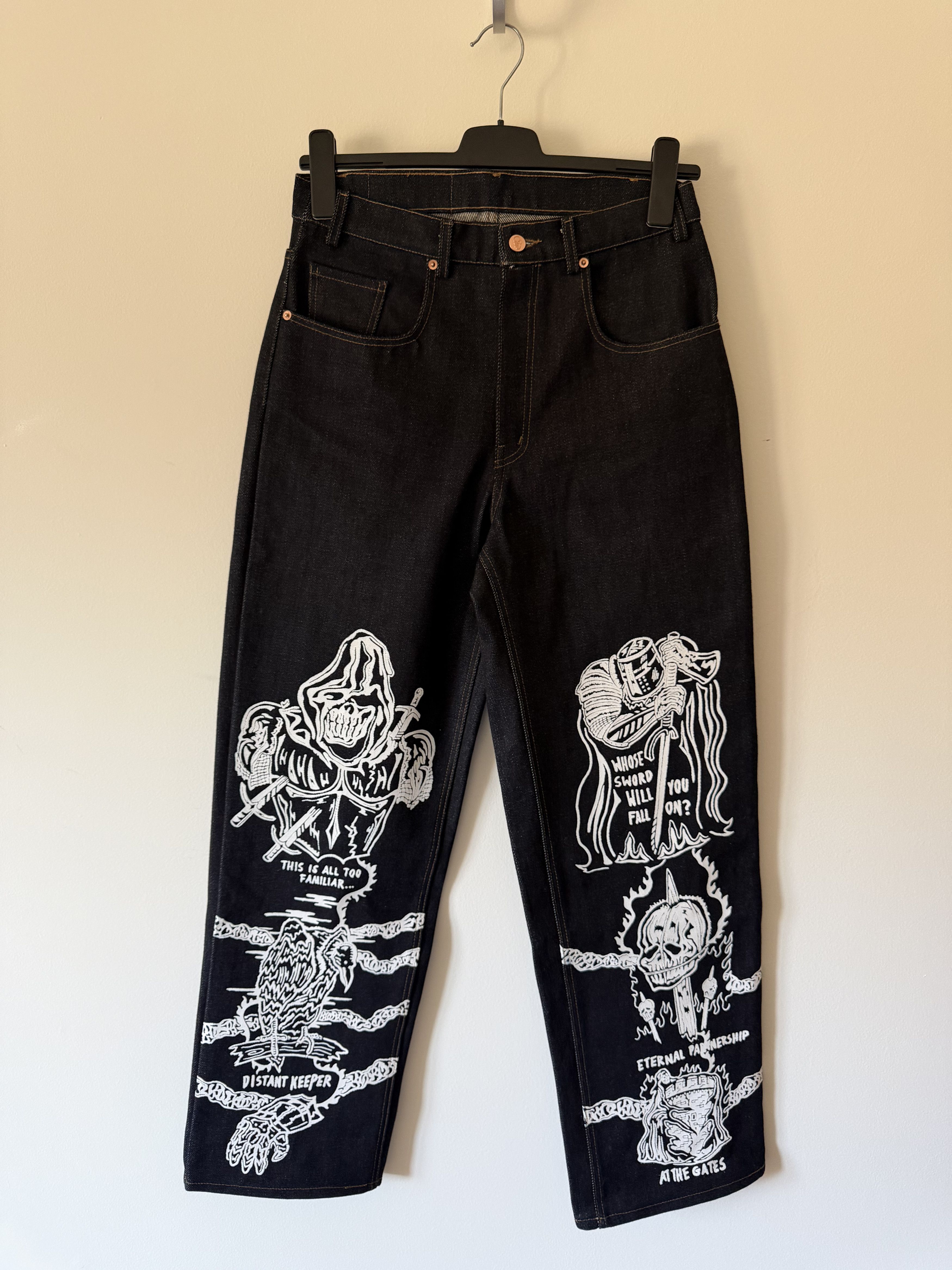 Warren Lotas Sabata 2.0 Denim Jeans in Dark Wash