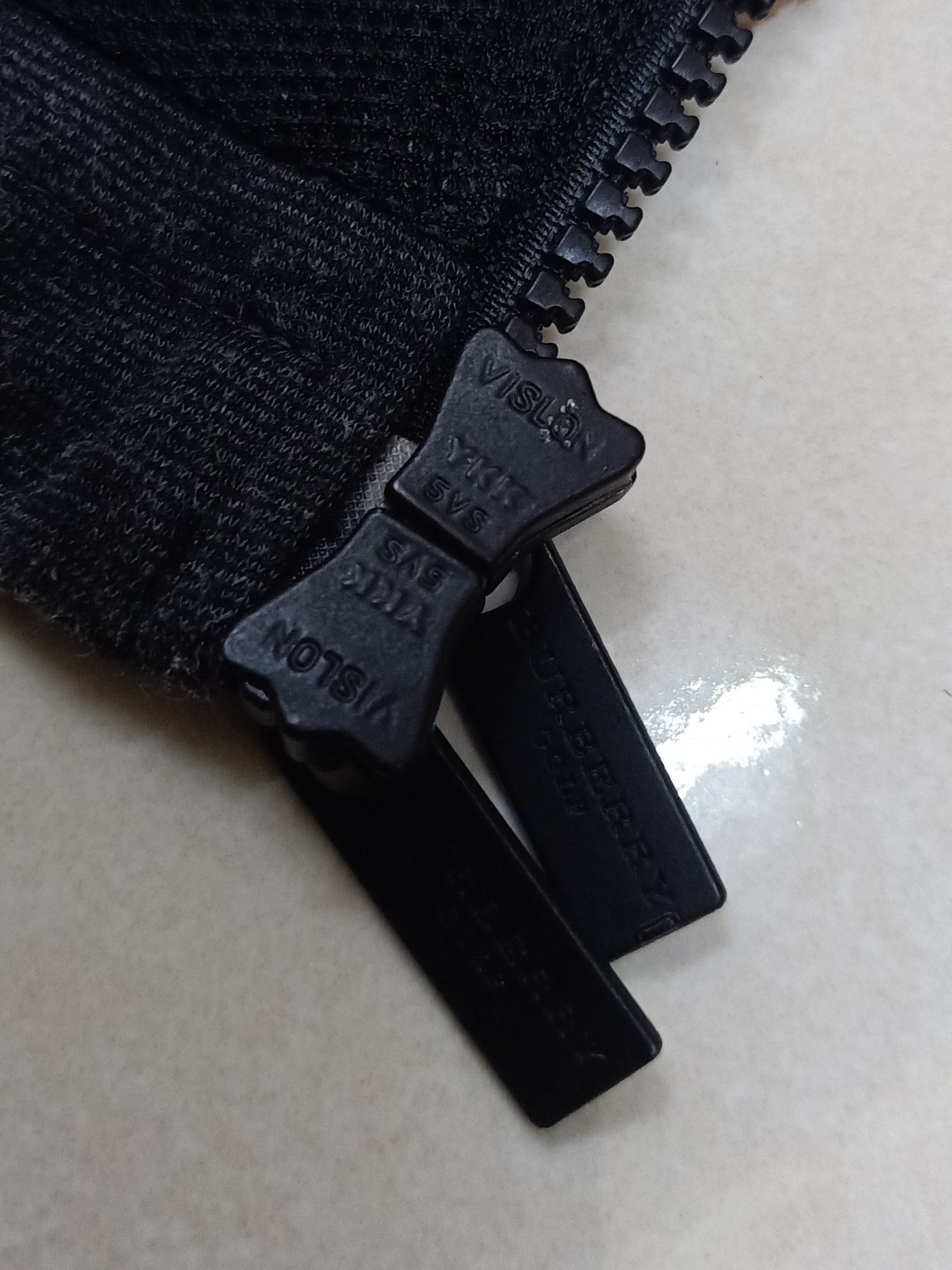 Burberry BURBERRY GOLF Dark Gray Fleece Hoodie Activewear Parka Size S / US 4 / IT 40 - 11 Thumbnail