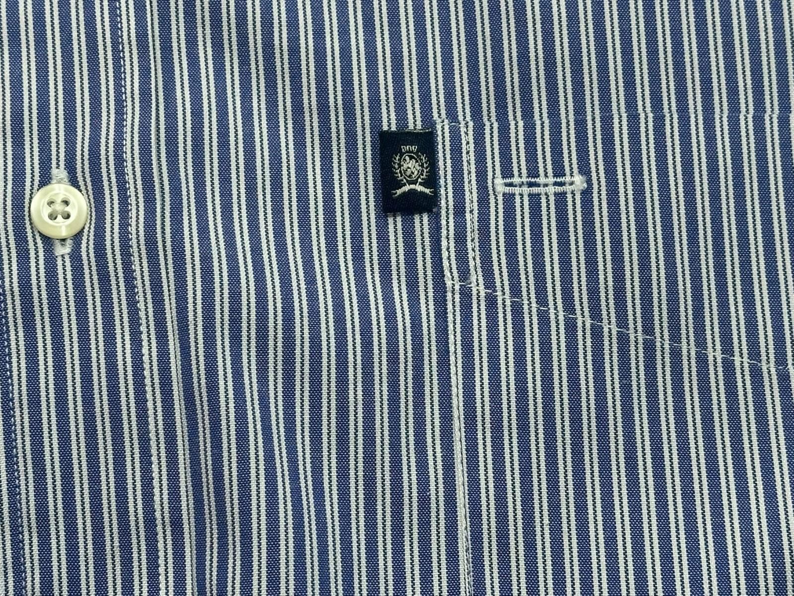 Tommy Hilfiger Tommy Hilfiger 100% Cotton Oxford Button Up Blue Mens XL Size US XL / EU 56 / 4 - 4 Thumbnail