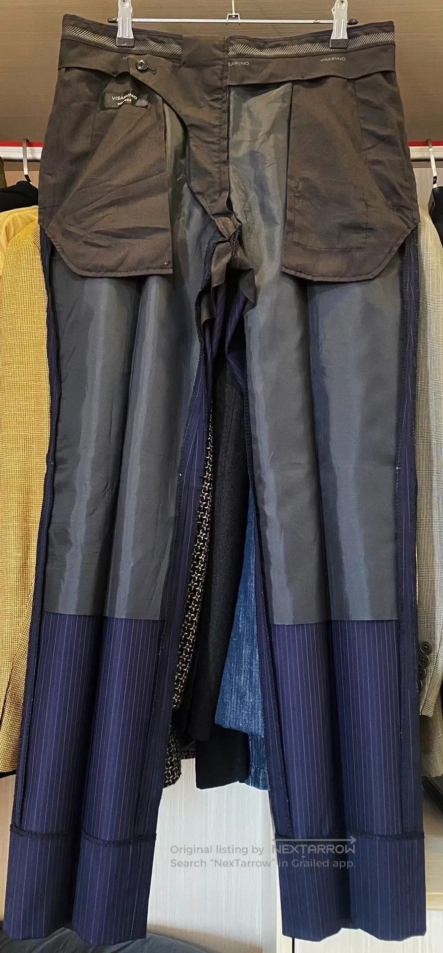 VIC MATI VBC Yuppie Style Midnight Blue Custom Suit. Size US M / EU 48-50 / 2 - 7 Thumbnail