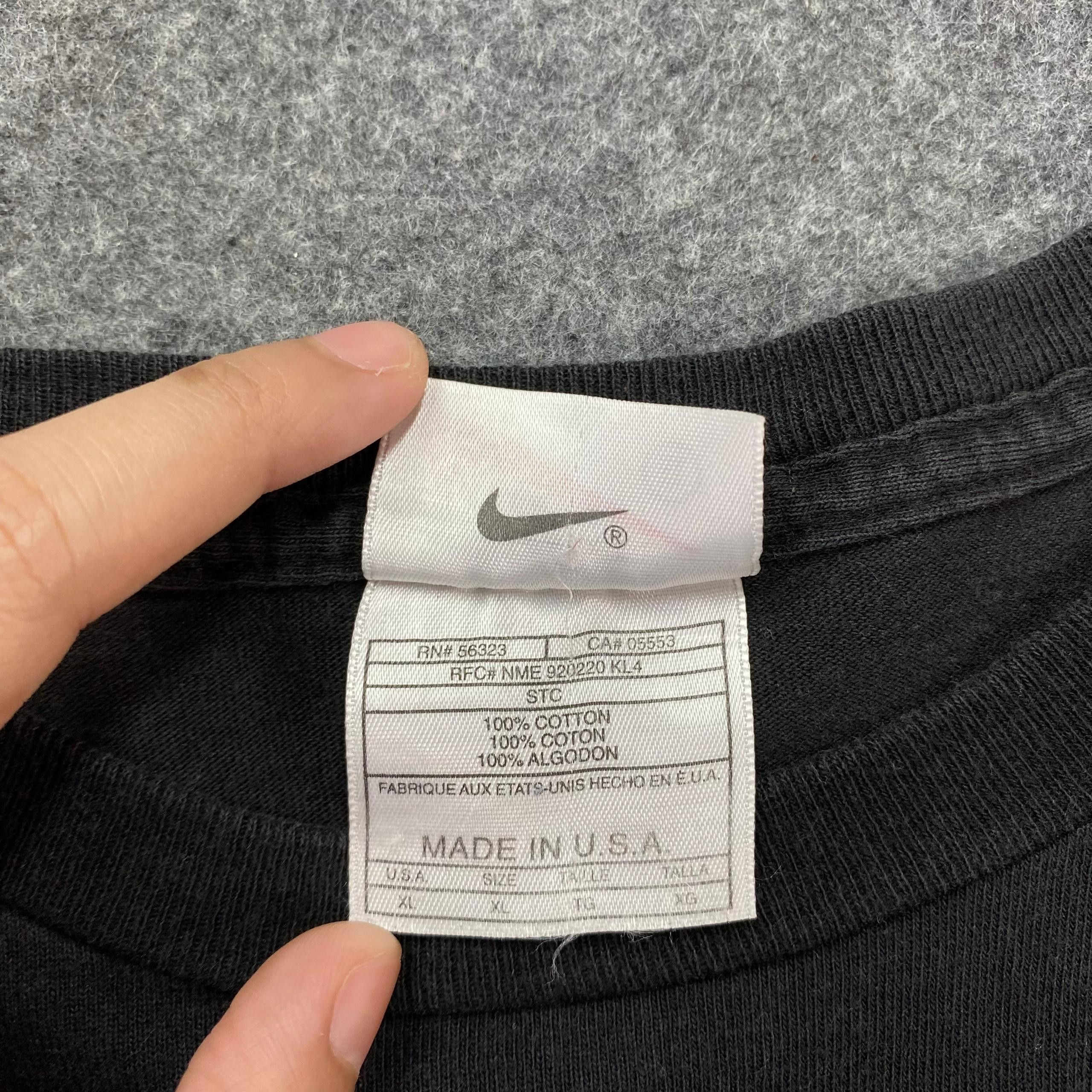 Nike Vintage 90s Nike Soccer Tshirt Size US XL / EU 56 / 4 - 9 Thumbnail