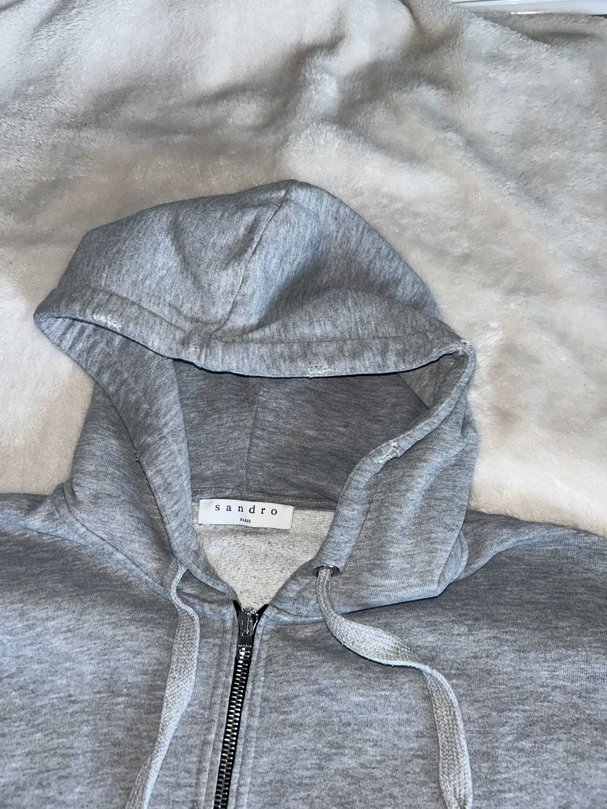 Sandro Gray hoodie sandro Size M / US 6-8 / IT 42-44 - 5 Thumbnail