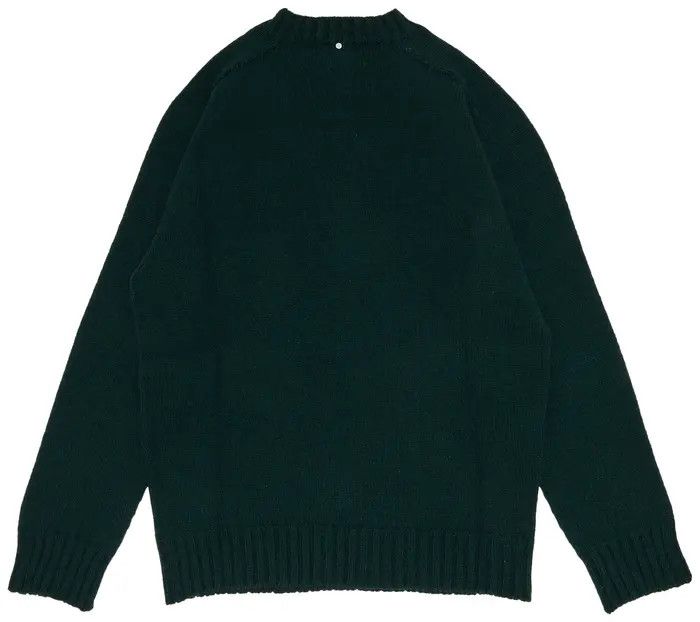 OAMC o1y0225 Logo Crewneck Sweater in Dark Green Size US XS / EU 42 / 0 - 2 Thumbnail
